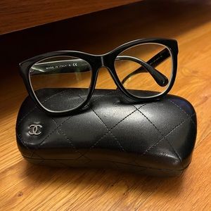 Chanel Black Glasses